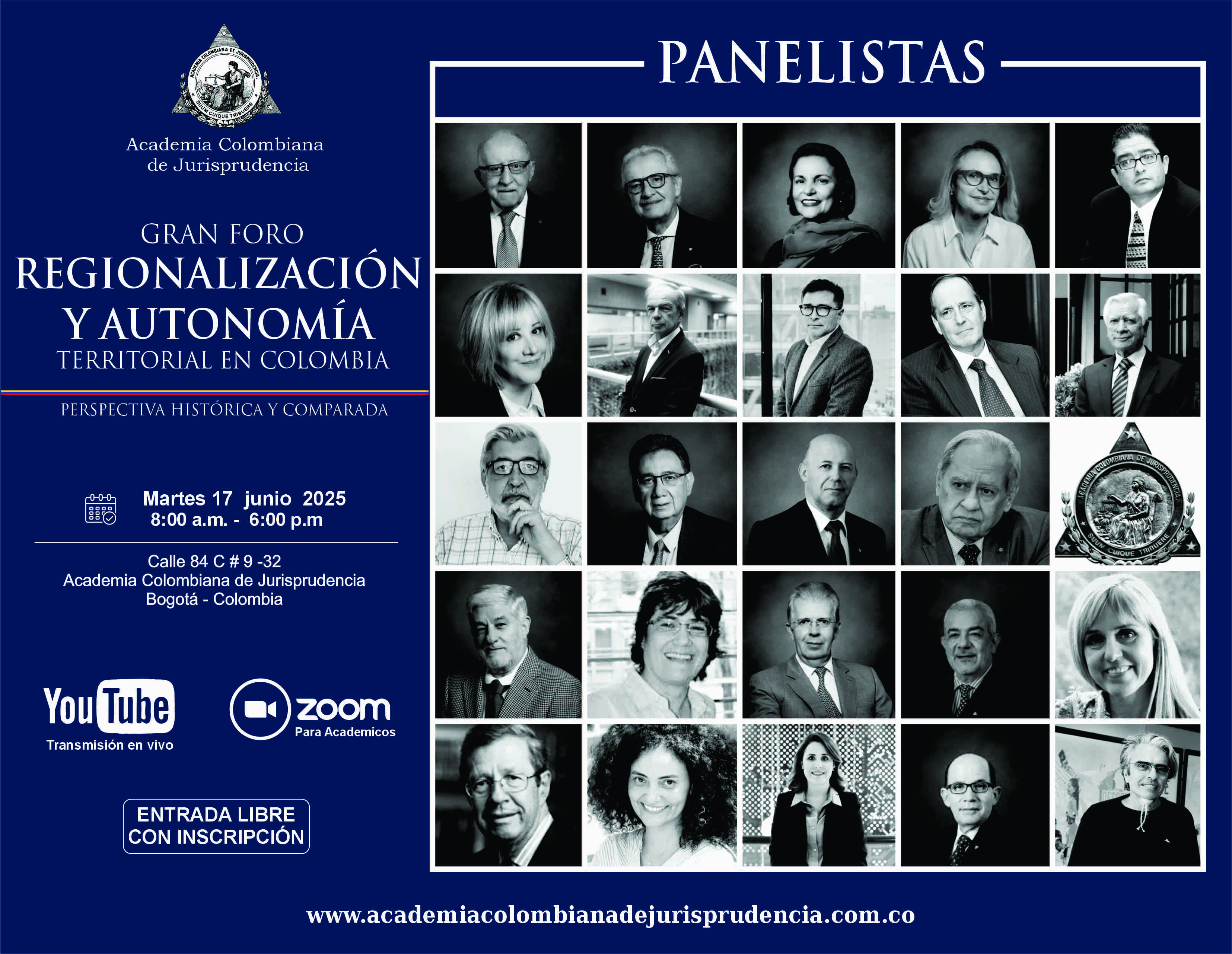 Gran Foro Regionalización Y Autonomía Territorial En Colombia Image