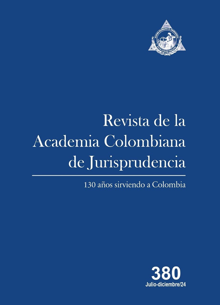 Revista de la Academia Colombiana de Jurisprudencia n.º 380